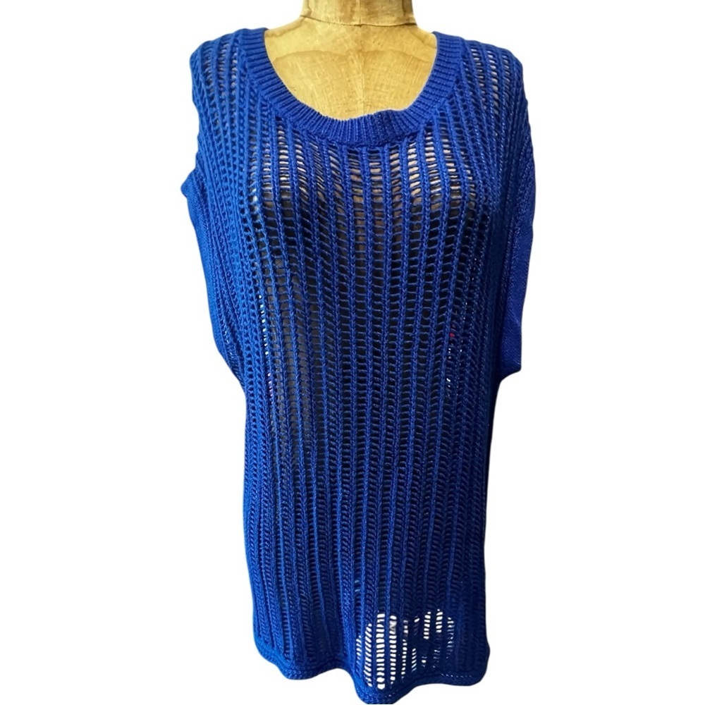 Apt. 9 Royal Blue Knit Top NWT L